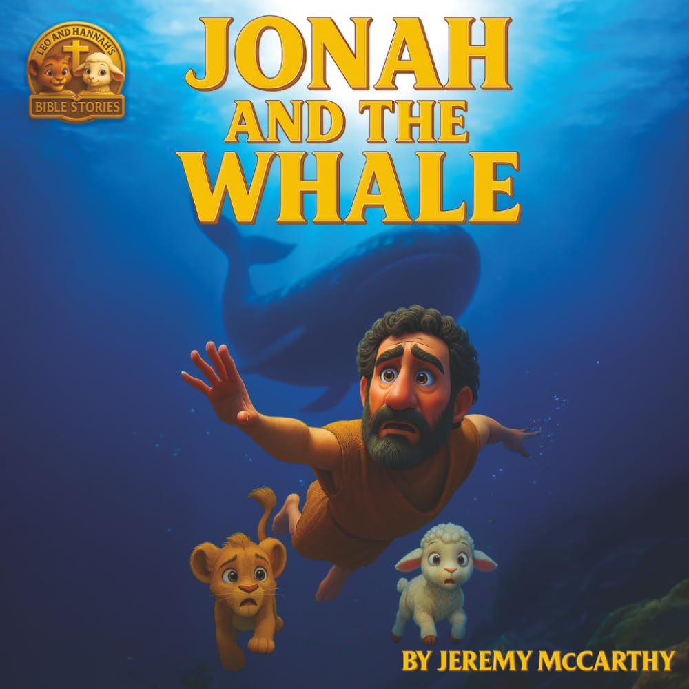 Jonah and the Whale: Told by Leo and Hannah (Leo and Hannah's Bible Stories for Kids)