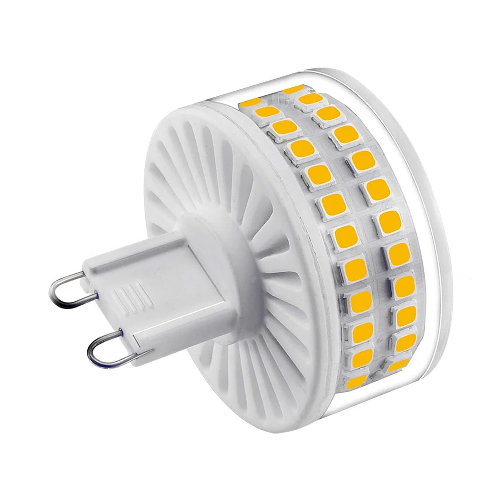 ŻARÓWKA LED Możliwość Ściemniania G9 8W 90LEDS SMD2835 Lampa Bez Migotania 780LM Żyrandol Wymień Oświetlenie Halogenowe 80W Niskie ZużYcie Energii(Warm white,No)
