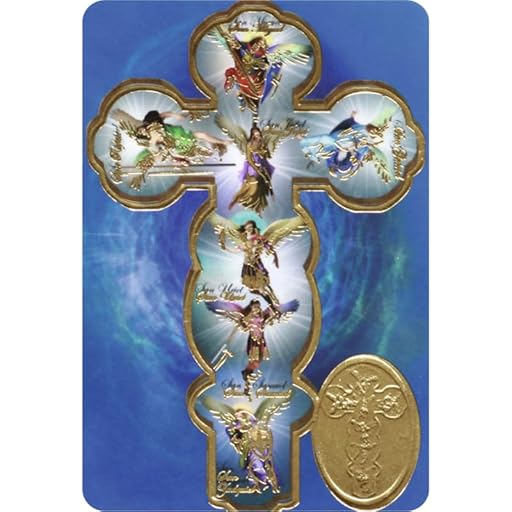 Generic Estampa 7 ARCANGELES con Medalla, Religion/Religious Card | Ya disponible en tu tienda friki favorita! En mundofriki.es!