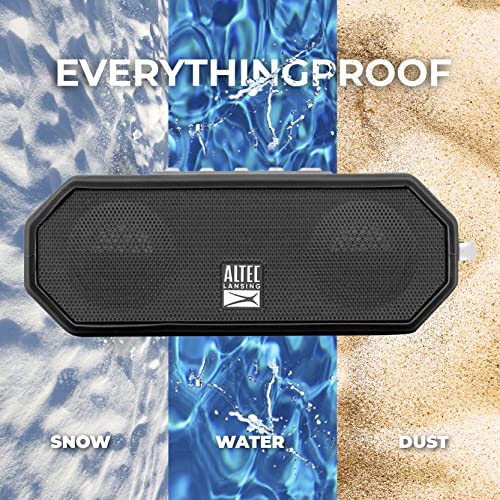 Altec Lansing Lifejacket H2O 4 - Waterproof Bluetooth Speaker, Durable & Portable Speaker With Voice Assistant, 10 Hour Battery Life & 100 Foot Range, Black #TOP3