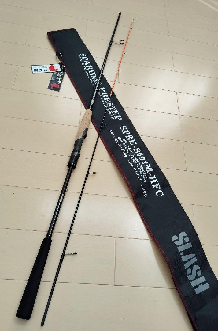 SLASH スパライダプレステップS692M−FHC タイラバロッド未使用に近い
