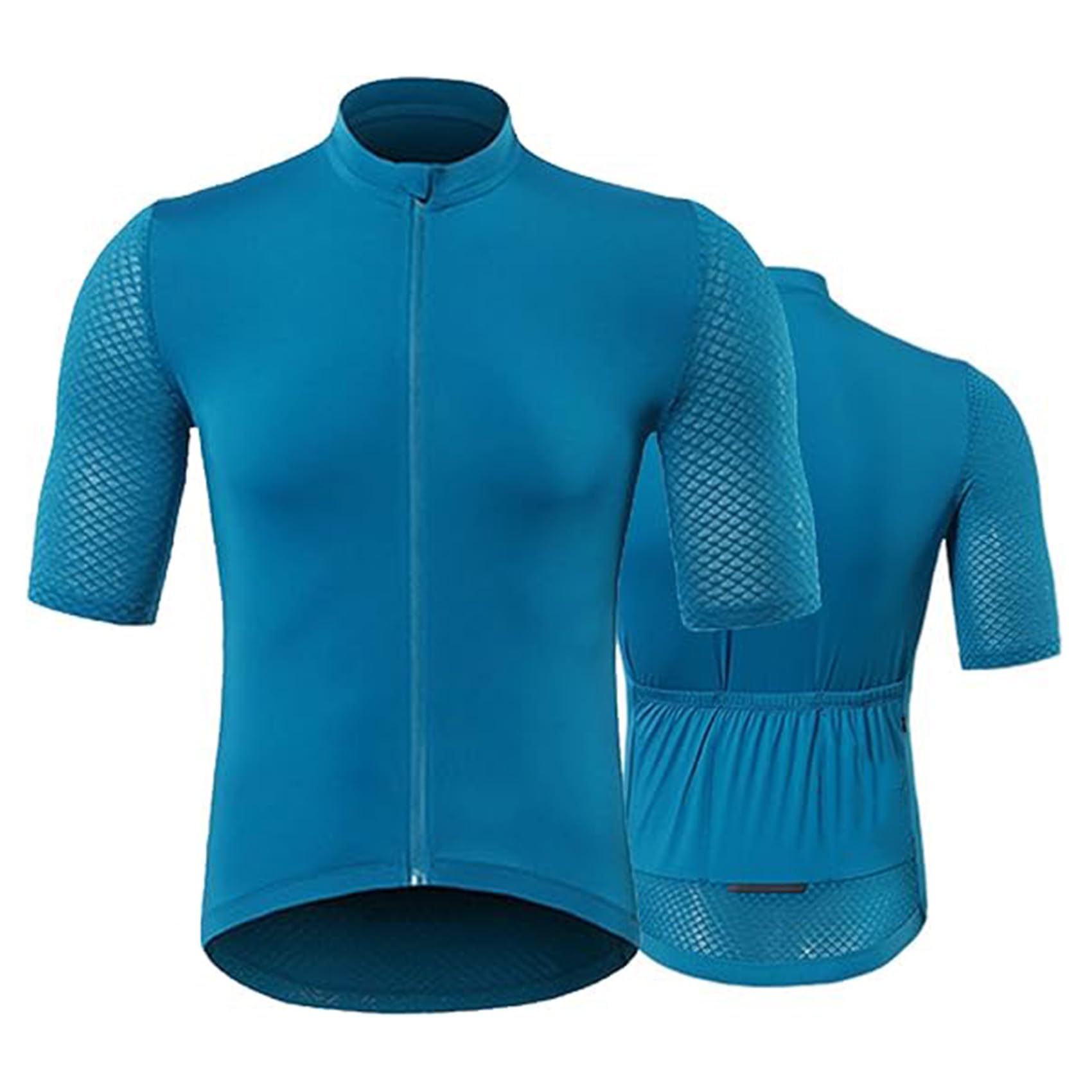 Sportowa koszulka kolarska męska jazda z krótkim rękawem letnie szybkoschnące koszulki rowerowe odblaskowa koszulka rowerowa koszulki rowerowe ubrania,D-ASIA3XL/EUR2XL