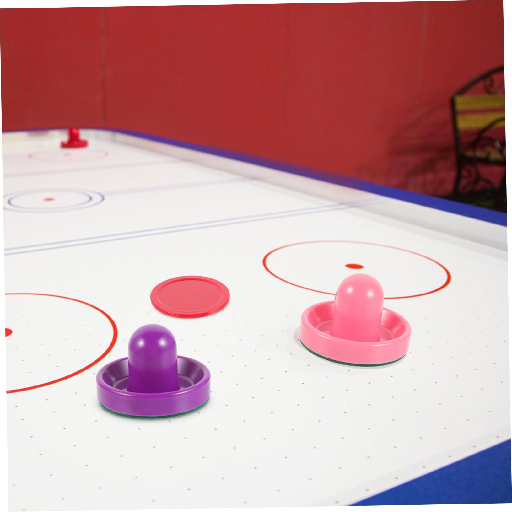 ifundom accessori per hockey arredamento da hockey aria mini sostituzione spingere racchette da hockey su ghiaccio in plastica forniture di hockey parti di hockey addominali