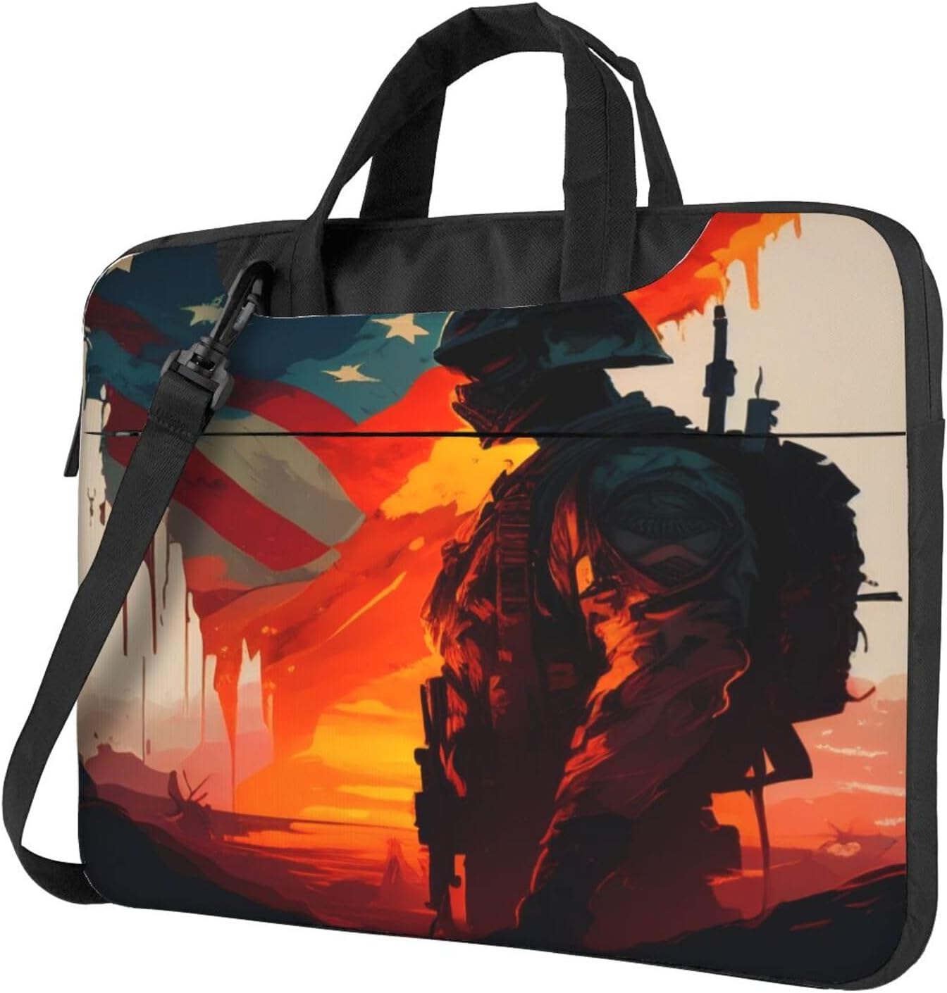 Highland-Cow Laptop Bag, 15.6 inch Laptop Case Shoulder Messenger Bag Briefcase Computer Bag for Men Women