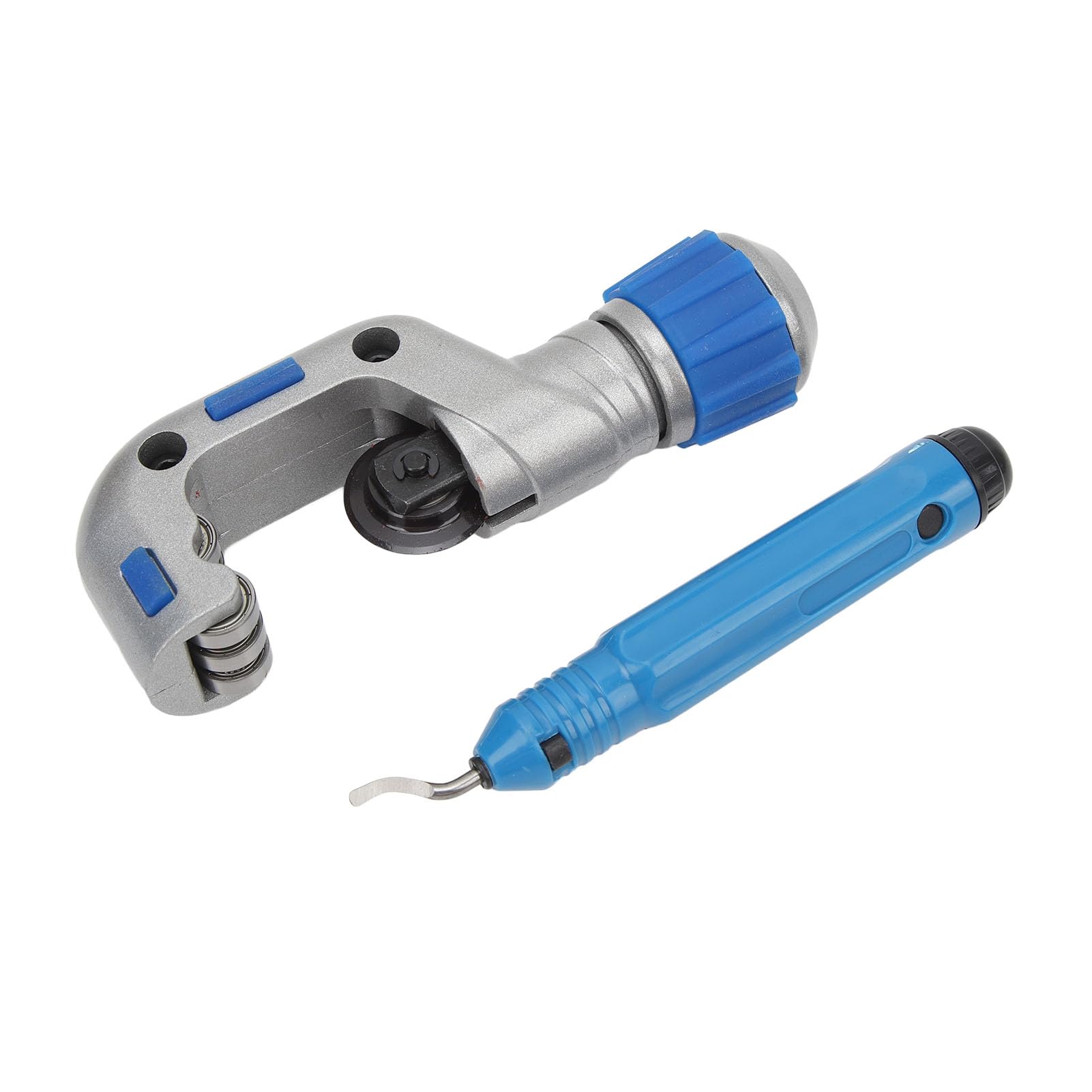 Ejoyous Kit de Doblador de Tubos Doblador de Tubos de Acero con 7 Cabezales de Aleación de Aluminio Cortador de de 1 4 a 7 8 Pulgadas 3 16 a 1 4 Pulgadas para Reparación Hidráulica de Plomería HVAC