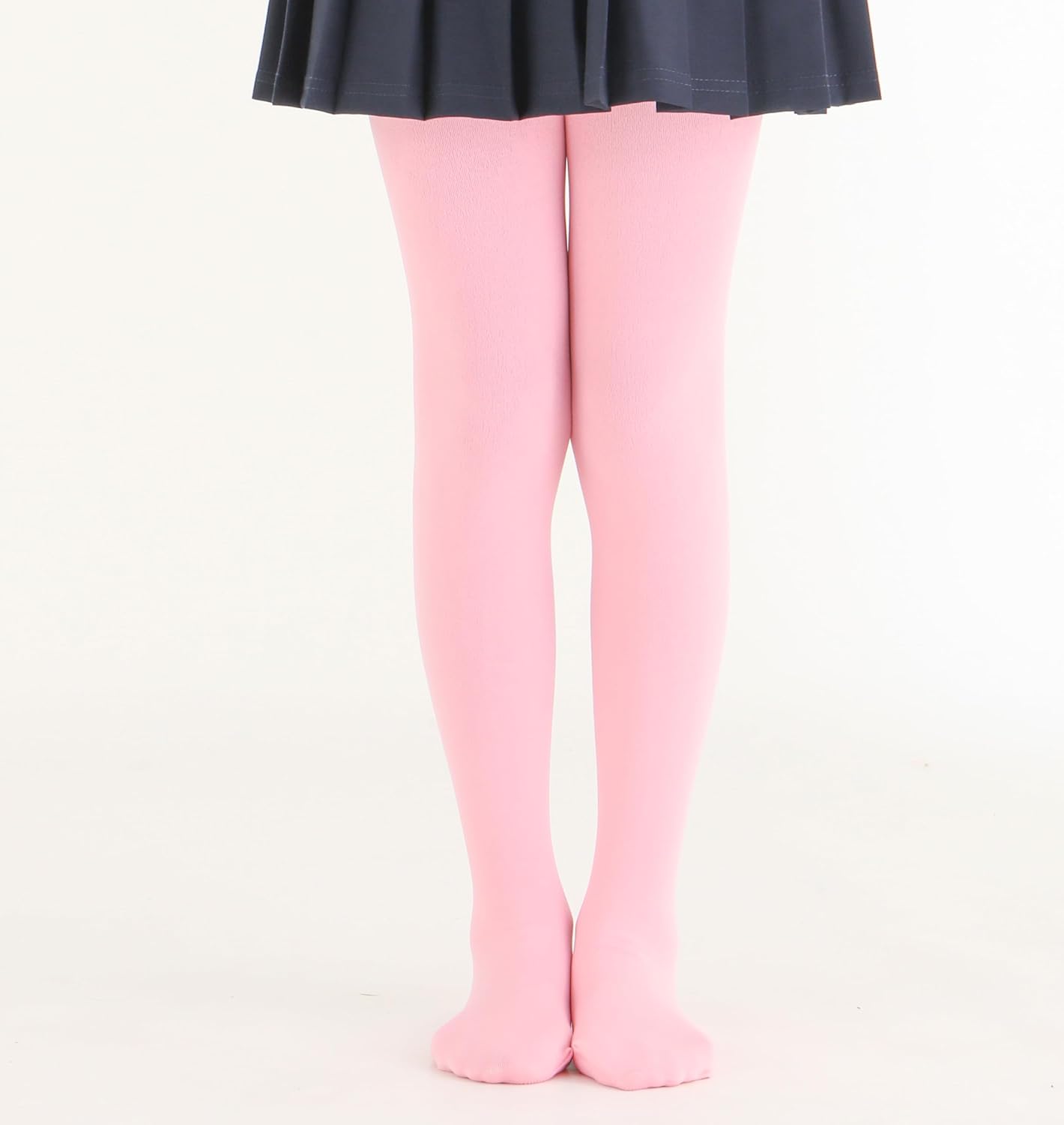 Girls Colorful Fleece Lined Tights Kids Warm Thermal Tights - Image 3