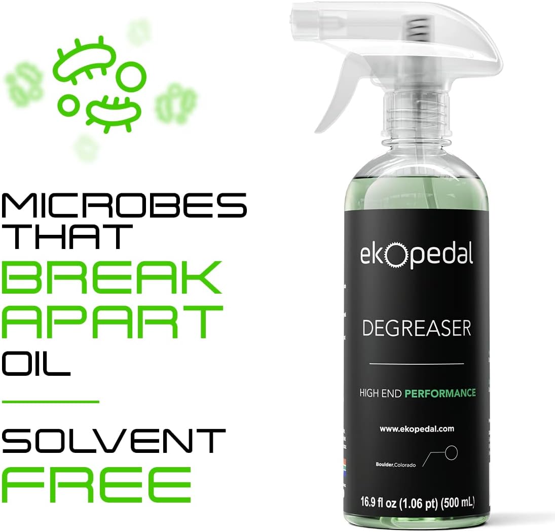 EkoPedal Bio Degreaser - Microbe based cleaner for bike and motorcycle parts (3.4) : Automotive