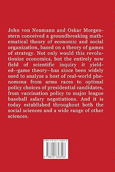 Theory of Games and Economic Behavior