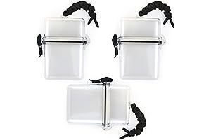 Waterproof Fishing License Holder 3-Pack