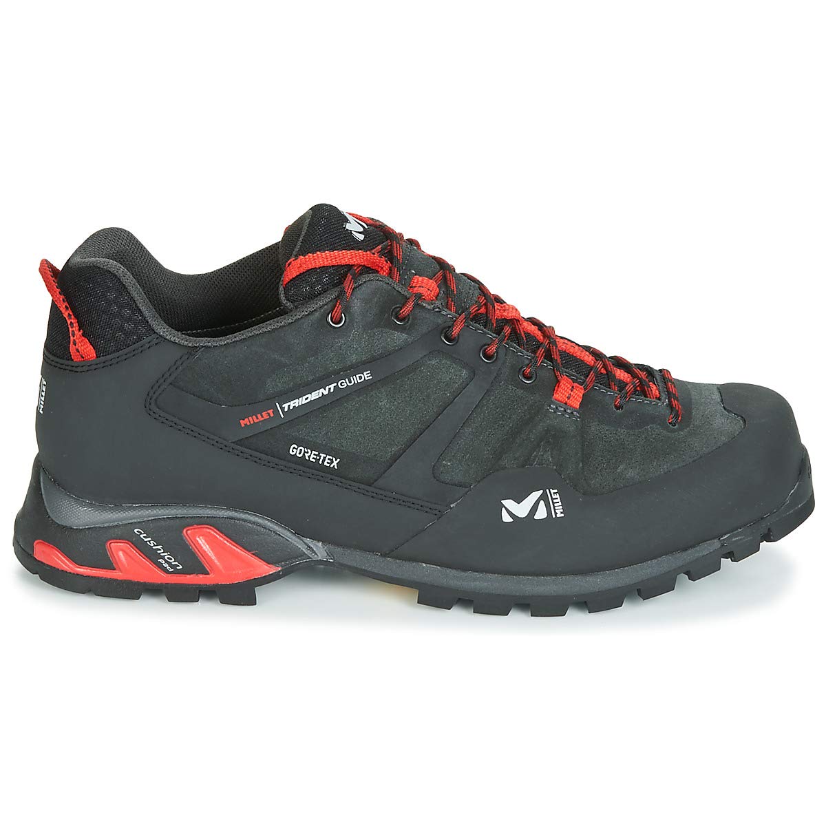 MILLET - Trident Guide GTX - Zapatillas de Caña Baja para Senderismo, Alpinismo y Aproximación - Para Hombre - Membrana Gore-Tex Impermeable - Suela Vibram