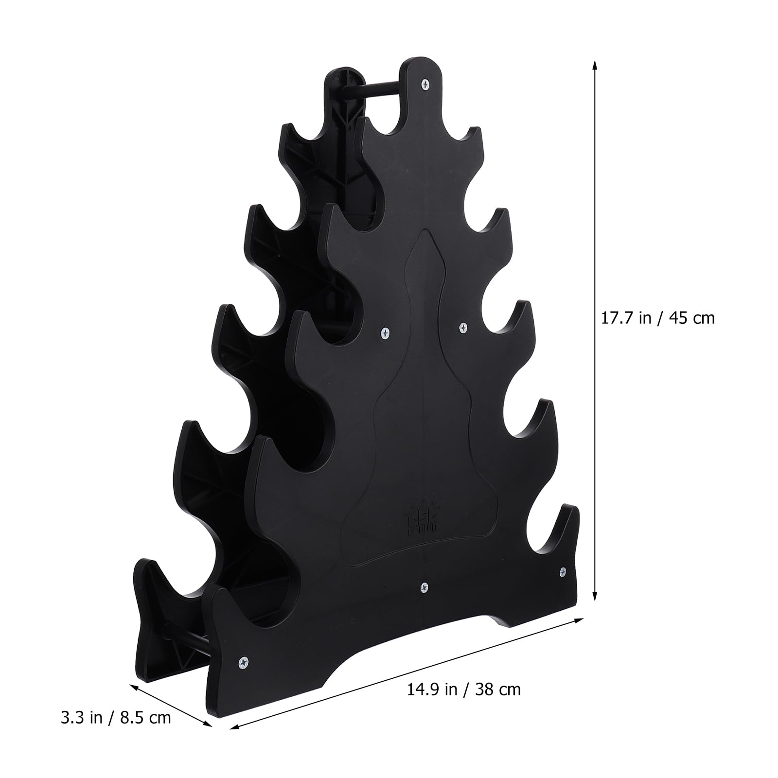 VICASKY Dumbbell Weight Rack Dumbbell Holder Triangle Storage Rack Pp Material Easy to Assemble