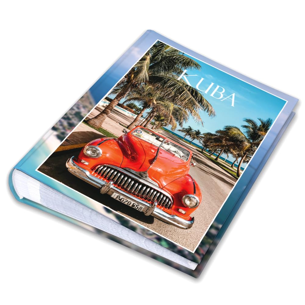 Urlaubsfotoalbum: Kuba, Fototasche für Fotos, Taschen-Fotohalter für lose Blätter, Urlaub Kuba, Handgemachte Fotoalbum (10x15 | für 300 Fotos)