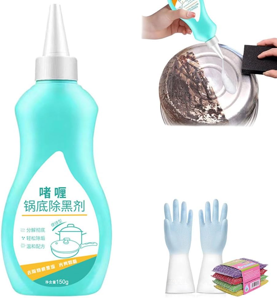 1/2/3PCS Magic Gel Cleaner for Pots and Pans, 150g Magic