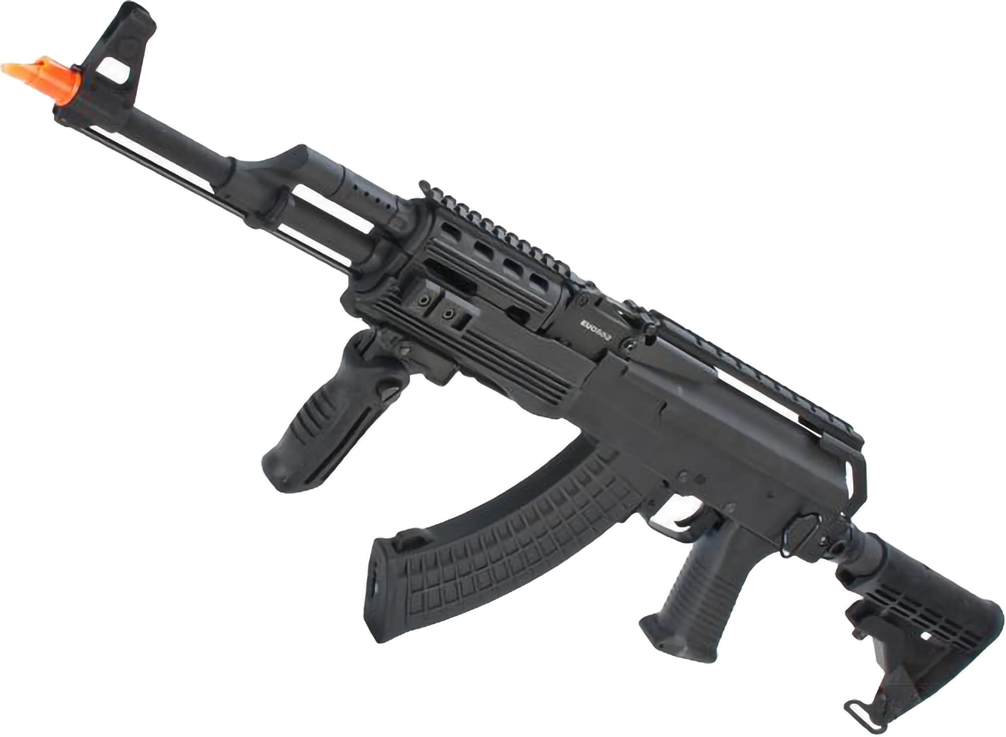 Evike Airsoft - CYMA Standard Contractor Airsoft AEG Rifle (Model: Retractable Shoulder Rest) - (PID: 30466)