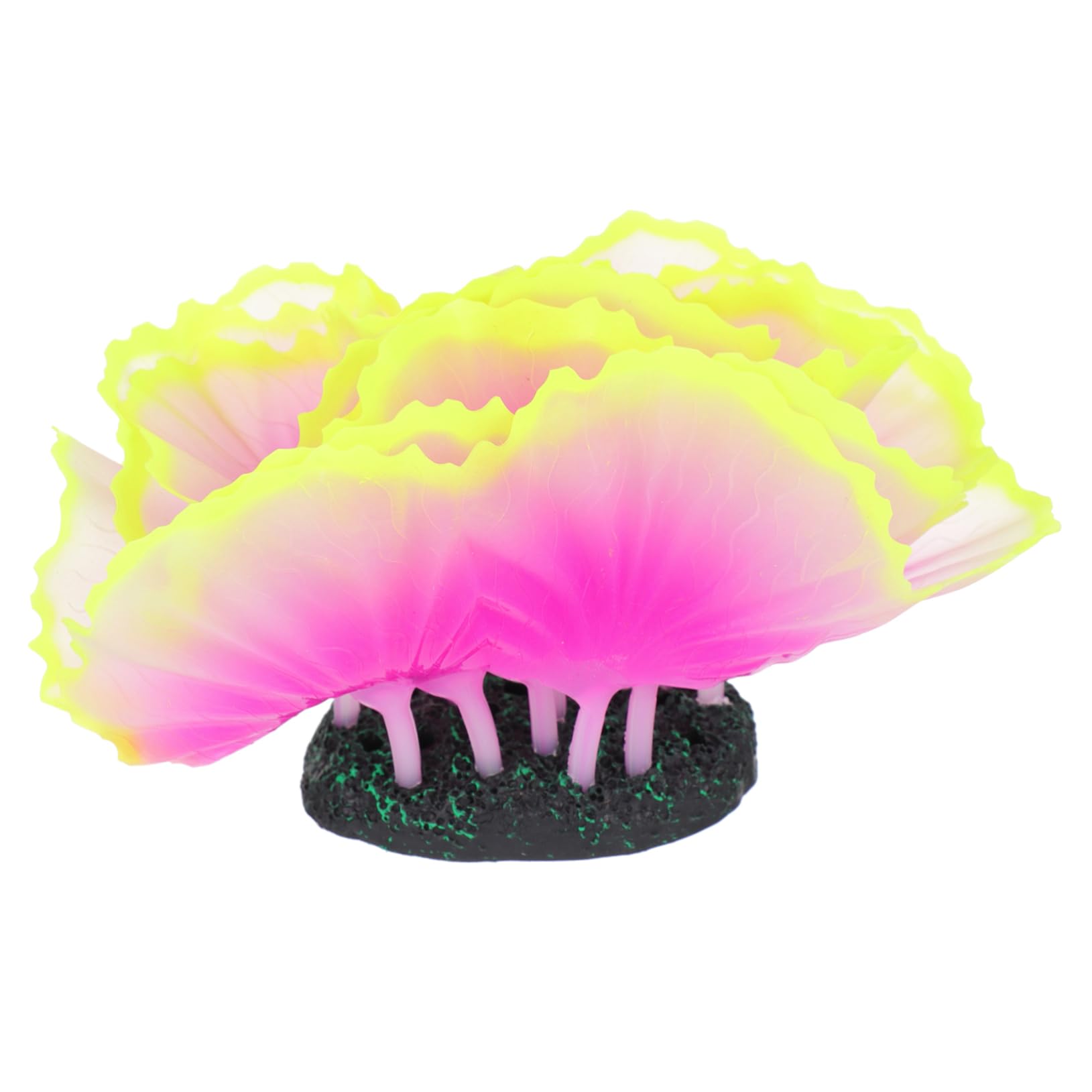 Toyvian Simulation Fluorescence Coral Aquarium Decor Fish Tank Coral Plants Artificial Aquarium Accessory for Marine Landscape Decoration