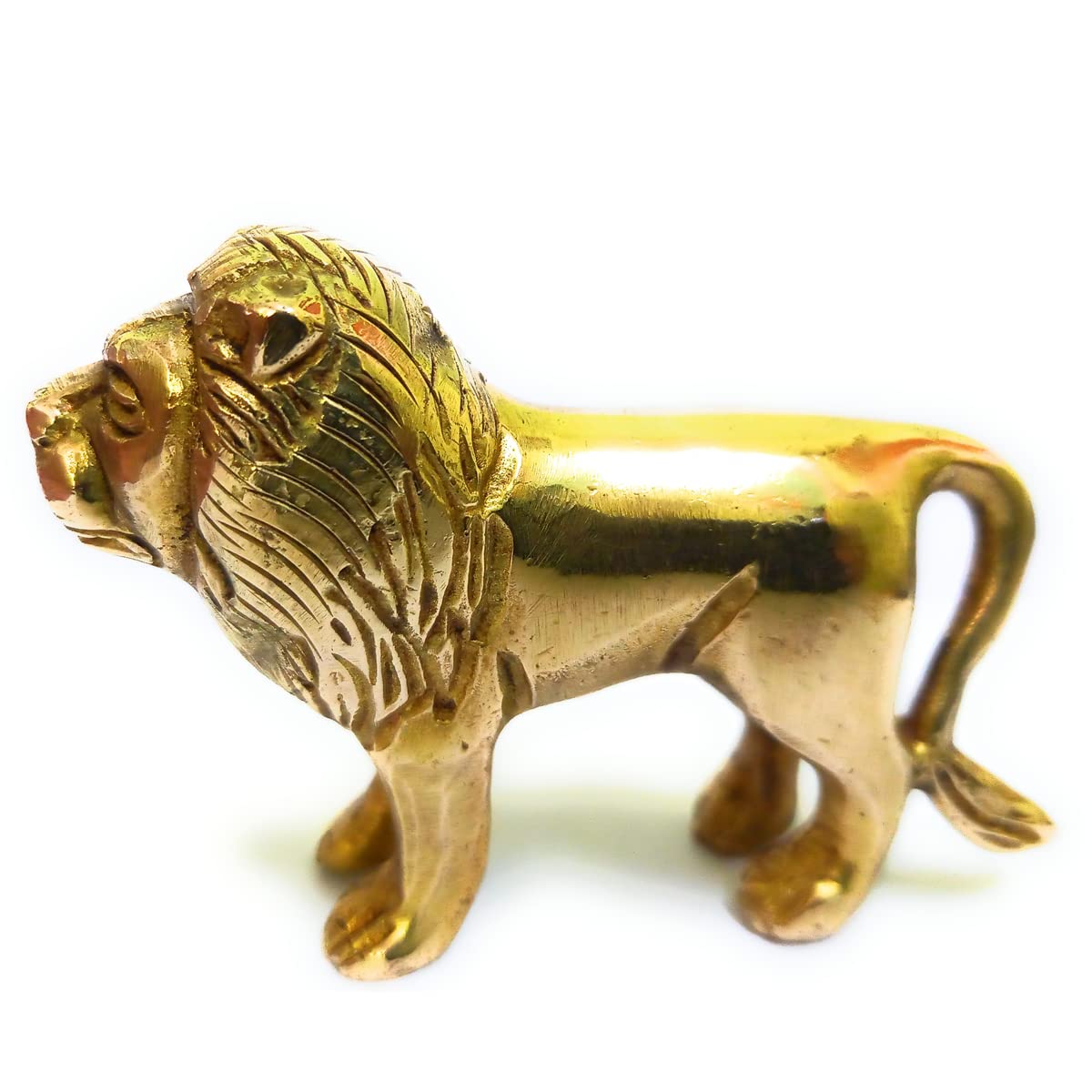 Buy Ayyappan Traders Lion Brass Statue for Vastu Antique Brass Vastu