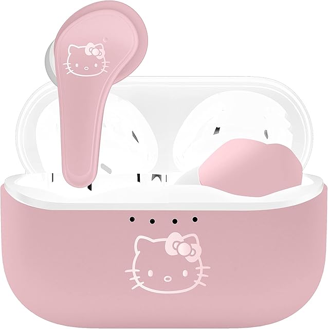 OTL Technologies HK0856 Hello Kitty Wireless Bluetooth Earphones with Charging Case