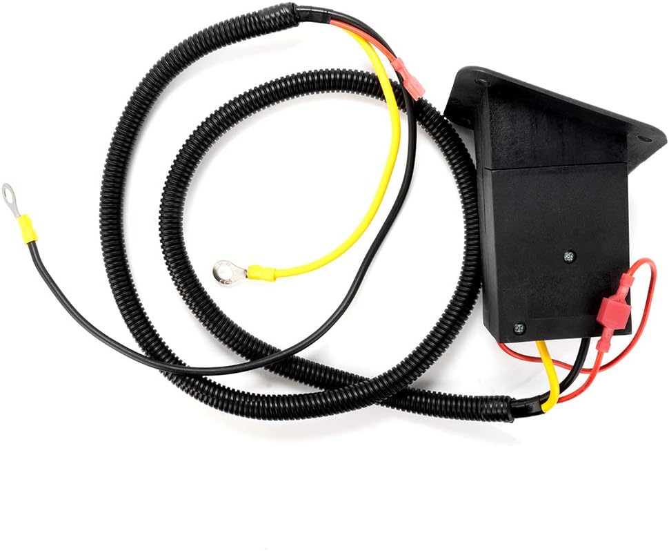 Roykaw Powerwise Charger Receptacle with Harness for EZGO Golf Cart Medalist & TXT DCS/PDS Item # 73051-G29