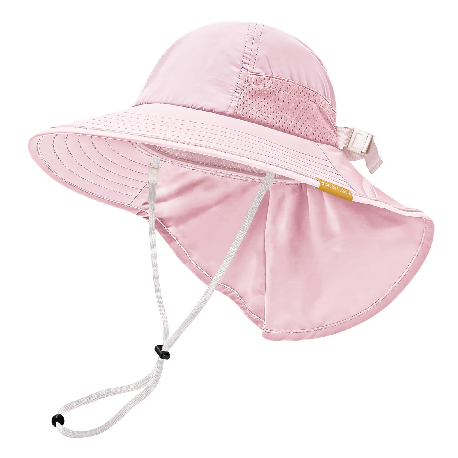 Bopertrove Sonnenhut Baby UV Schutz 50, UV Hut Mütze Baby, Sonnenhut Kinder, Sommerhut Sonnenmütze Babys, Sommermütze Babys Mädchen & Jungen, mit Verstellbarer Kinnriemen und verstellbarem Kopfumfang