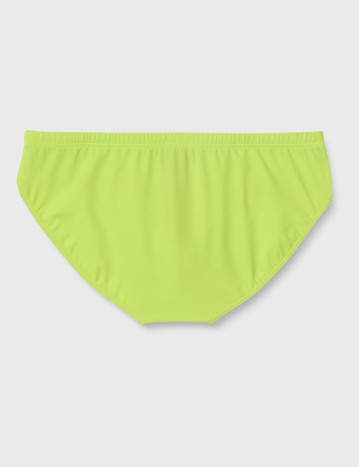 Emporio Armani Men's Logo Tape Classic Swim Brief, Lime Punch, L