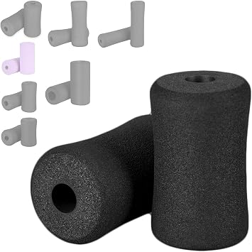 Pair of foot sponges are used on training benches