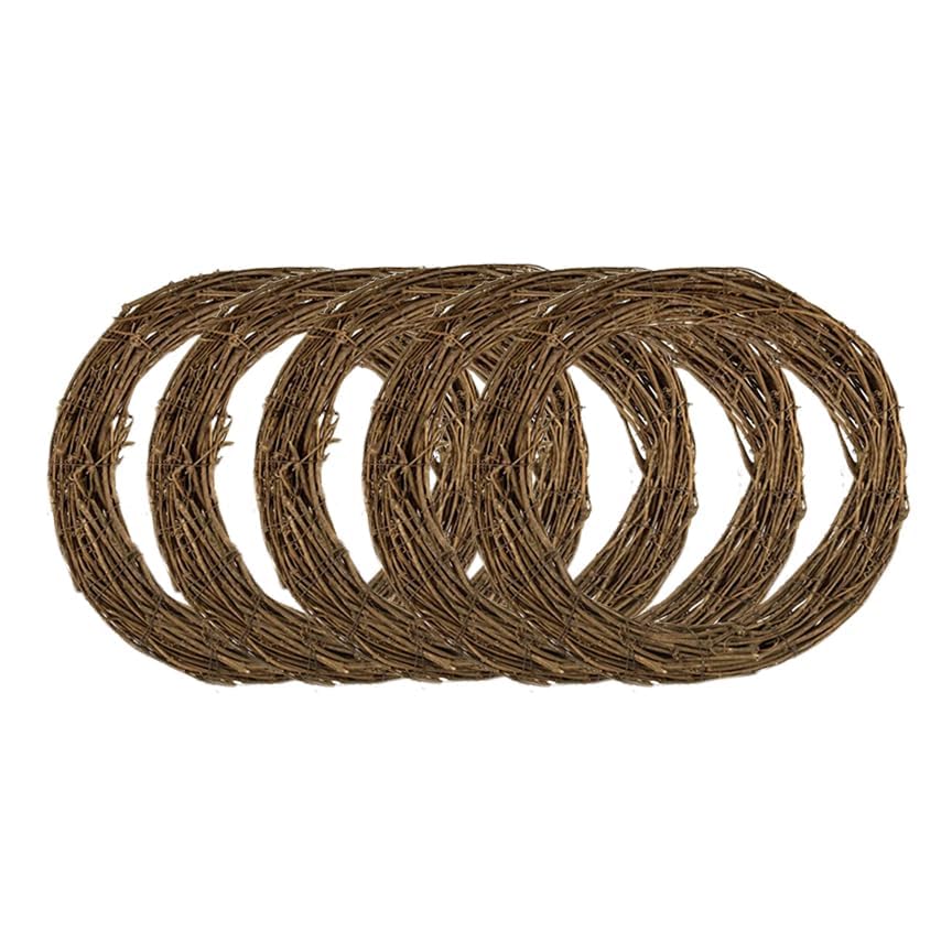 Couronnes de vigne en rotin 20 cm pour fabriquer soi-même sa décoration de table