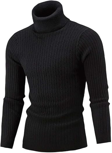 Black high neck pullover Clearance