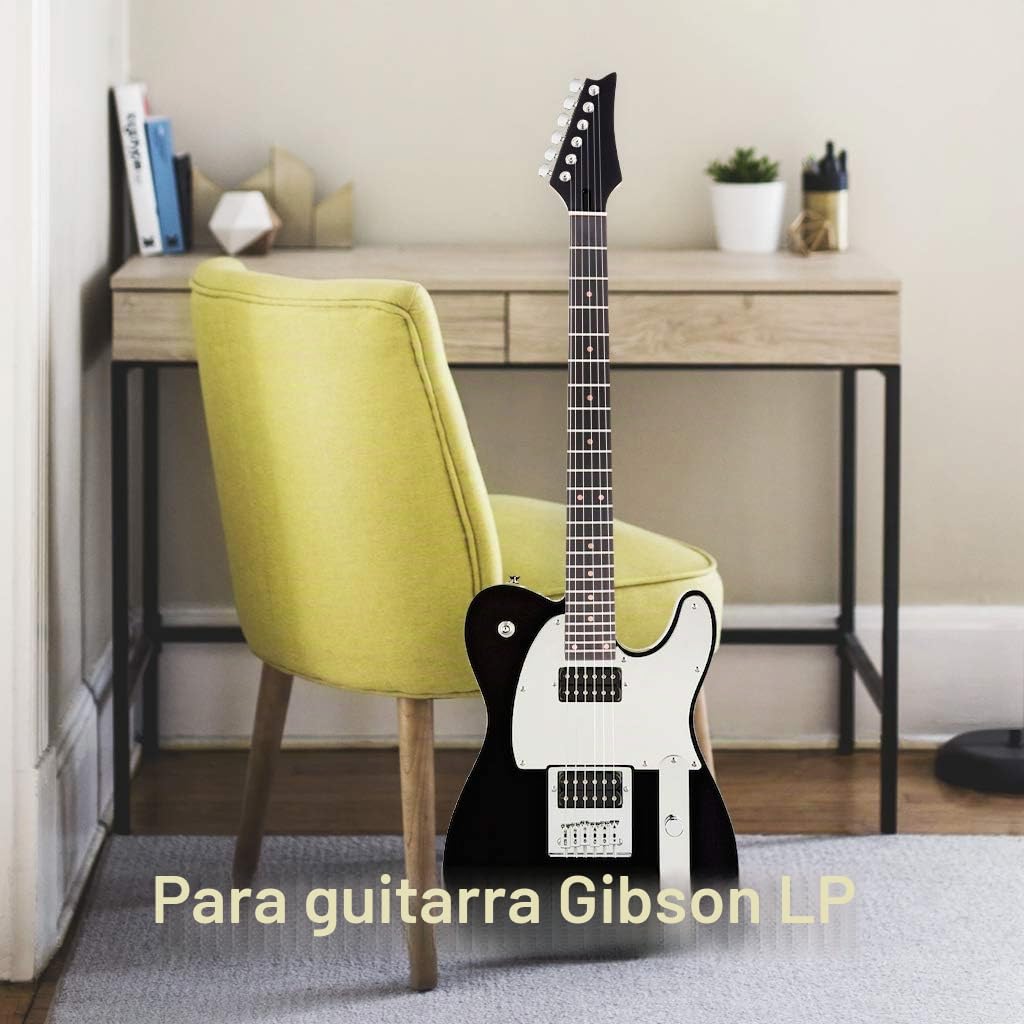 Cabeza de arce para guitarra eléctrica, diapasón de palisandro de 24 trastes para repuestos IBZ