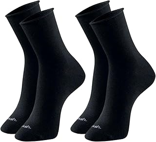 Kit 2 Pares Meia Cano Médio Sem Punho Extra Conforto Mash Masculina Adulto