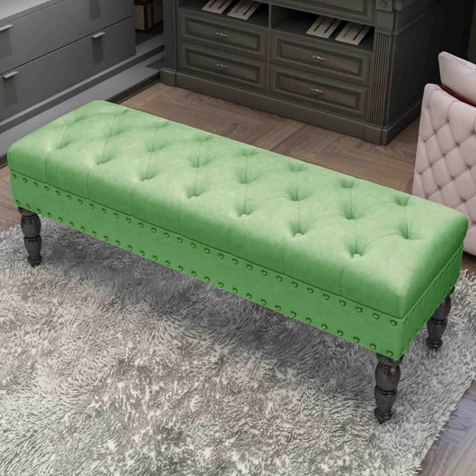 Tabourets salon vert 80cm de qualité supérieure pour magasin et maison