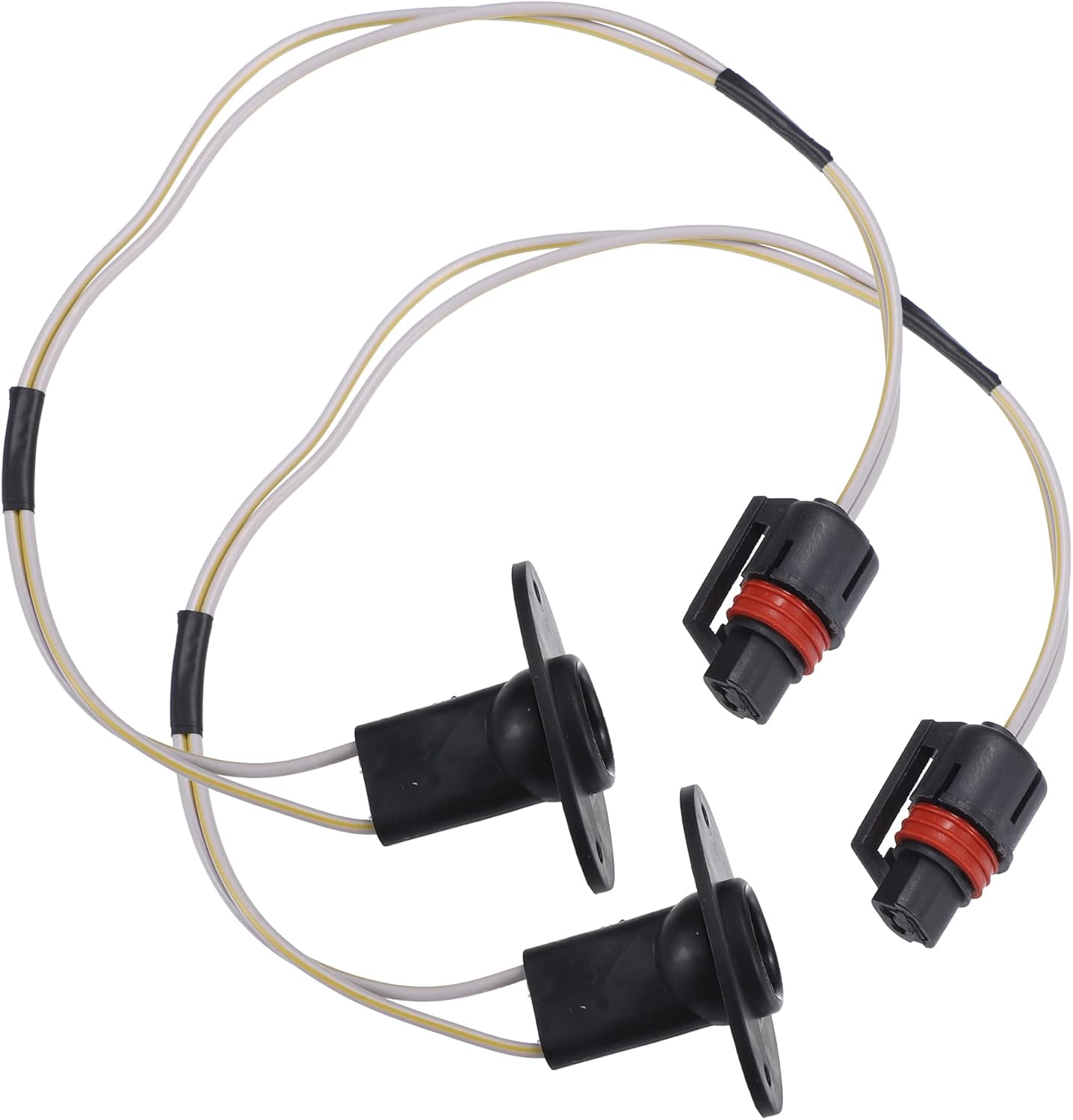 Motoforti License Plate Light Wire Harnesses, Rear Lamp Wiring Pigtail, for Ram 1500