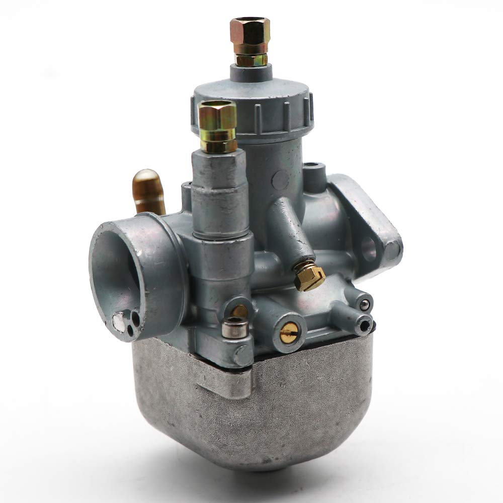 Vergaser 16mm 16N1-11 für Simson S50 S51 S53 S70 KR51/2 ZT Tuningvergaser, + Vergaser Carbon Reiniger Kit & Kraftstofffilter Dichtung