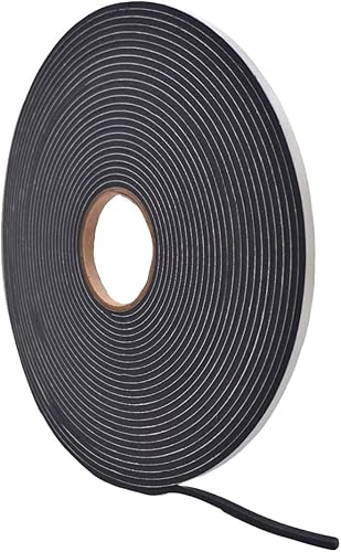 WOD Seal - Cinta de espuma de 316 pulgadas de alto x 14 pulgadas de ancho, celda cerrada de una sola cara, fabricado en Estados Unidos,