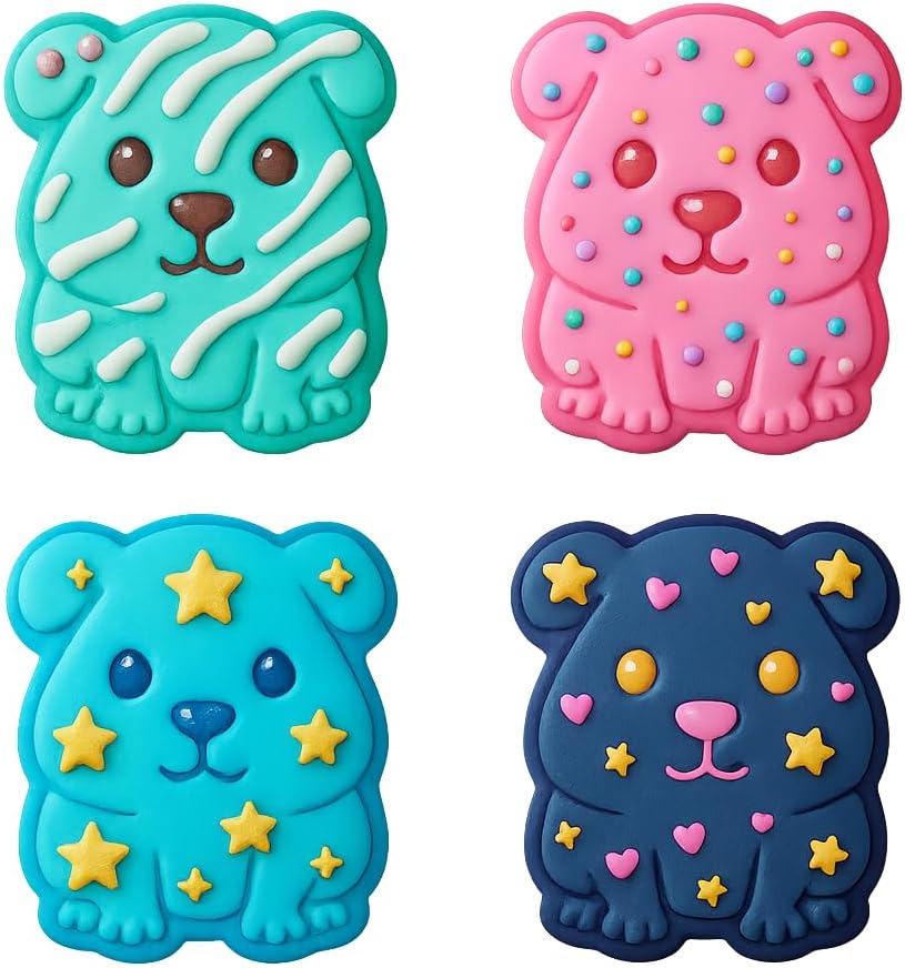 Mighty Gadget Guinea Pig Cookie Cutter & Stamp - 4x3.5" Adorable Pet Design for Animal Lovers (Random Color) image 4