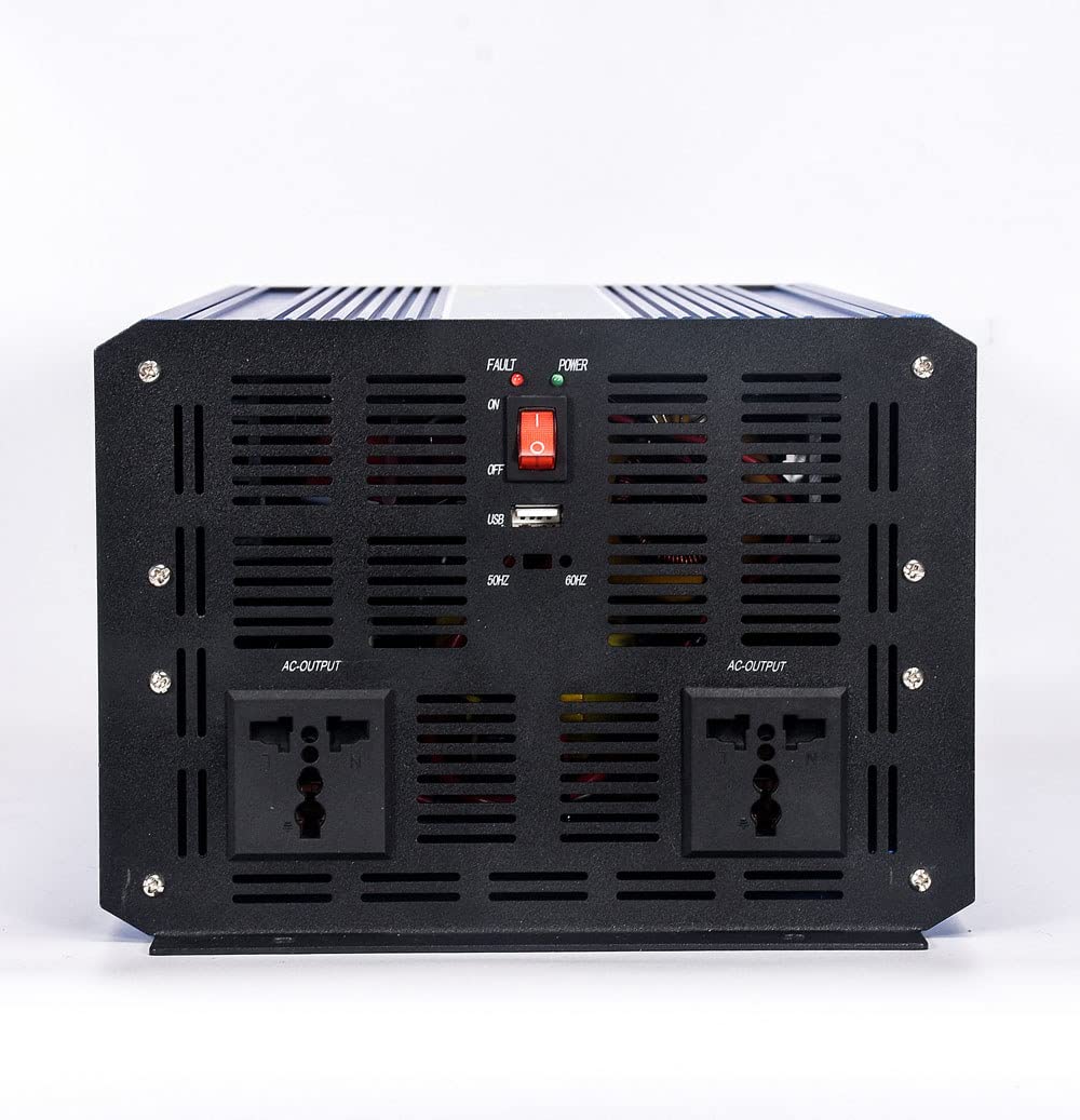 Inversor de corriente (4000 W/8000 W, 12 V/24 V/48 V a 220 V, 230 V, 240 V)