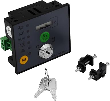 702 MS-HC Generator Controller, 702 MS-HC Manual Start Generator Controller Board Panel with Keys [Christmas Gift]