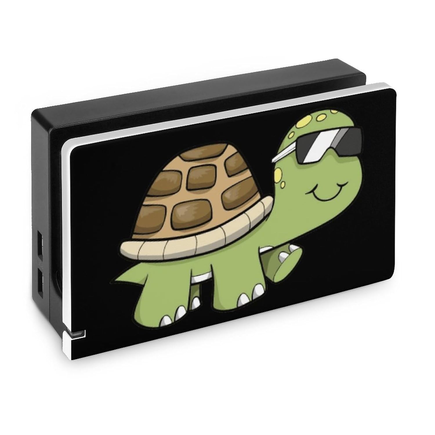 Tortoise with Sunglasses Anti Scratch Dust Cover Compatible with Switch Dock Replacement Print Skin Shell