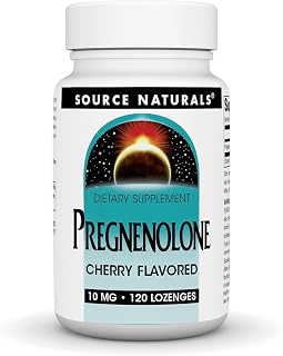 Source Naturals Pregnenolone 10 mg - 120 Cherry Flavored Lozenges