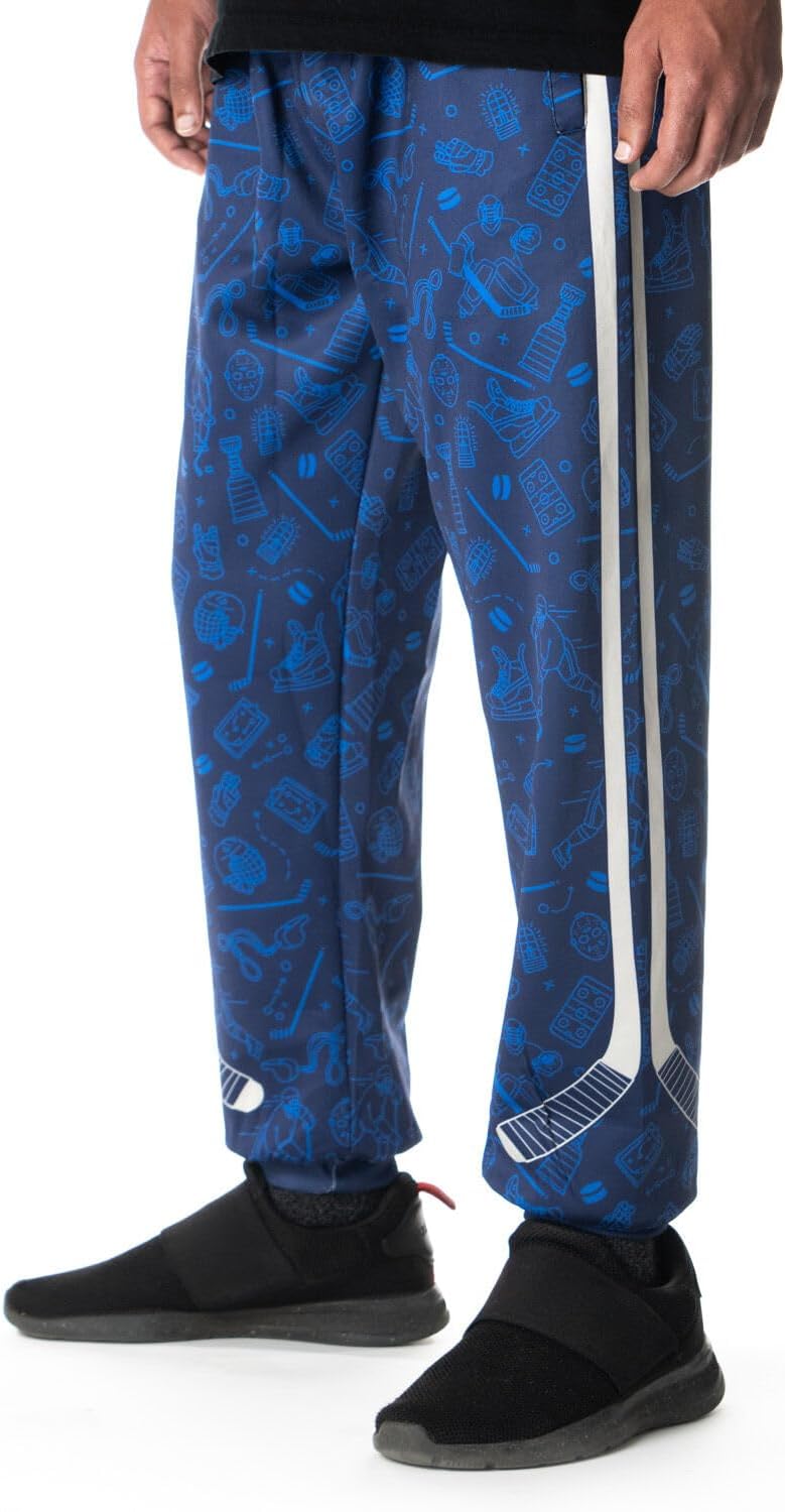 ChalkTalkSPORTS Hockey Athletic Joggers - Youth & Adult - Moisture-Wicking Warm-up Sweatpants - Iconic