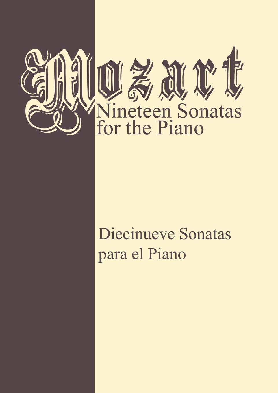 www.bnpublishing.com Mozart 19 Sonatas - Complete: Piano Solo