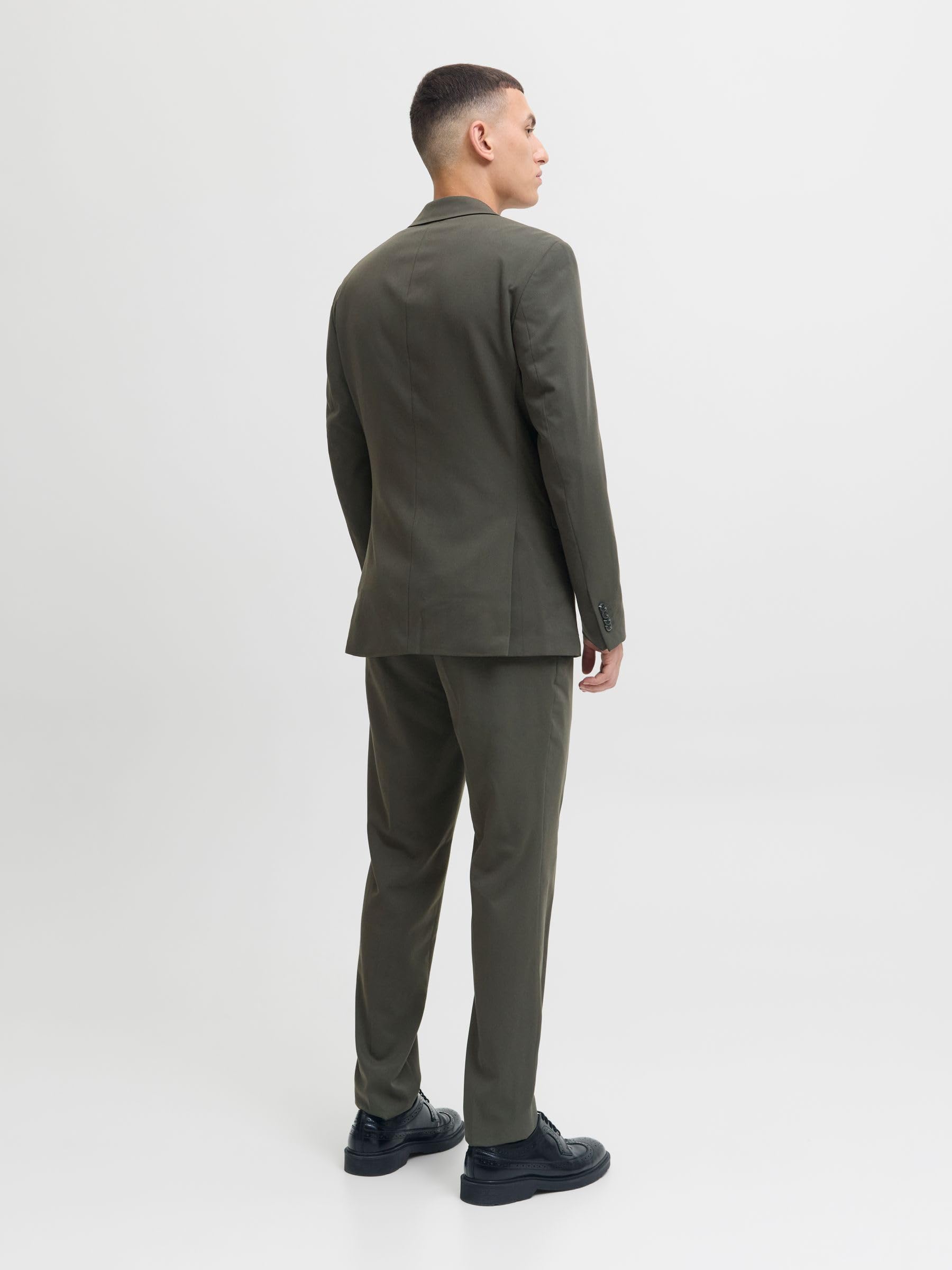 JACK & JONES Single Breasted Blazer And Tailored Trousers JPRFRANCO Super Slim Fit Suit