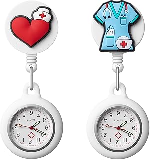 Relógio de Pulso com Segundos para Profissionais de Saúde