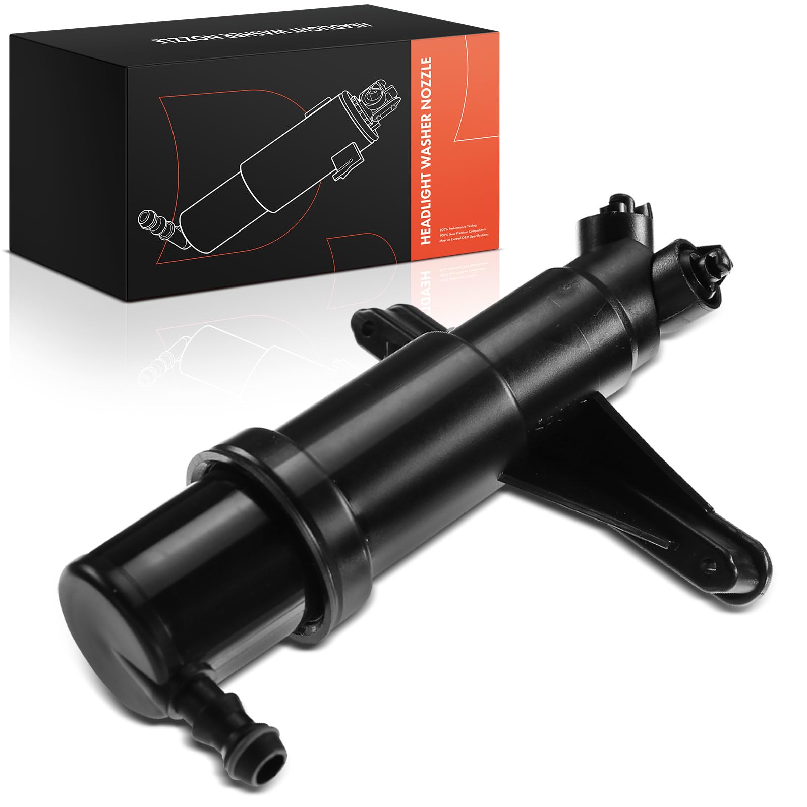 Frankberg Limpieza de faros Boquillas de lavado Delantero izquierdo o derecho Compatible con Serie 5 Touring E61 Serie 5 E60 Replace# 61677038415