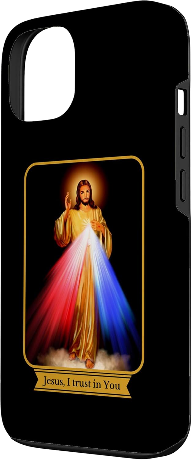 Divine Mercy Jesus I Trust In You Catholic Case for iPhone 13