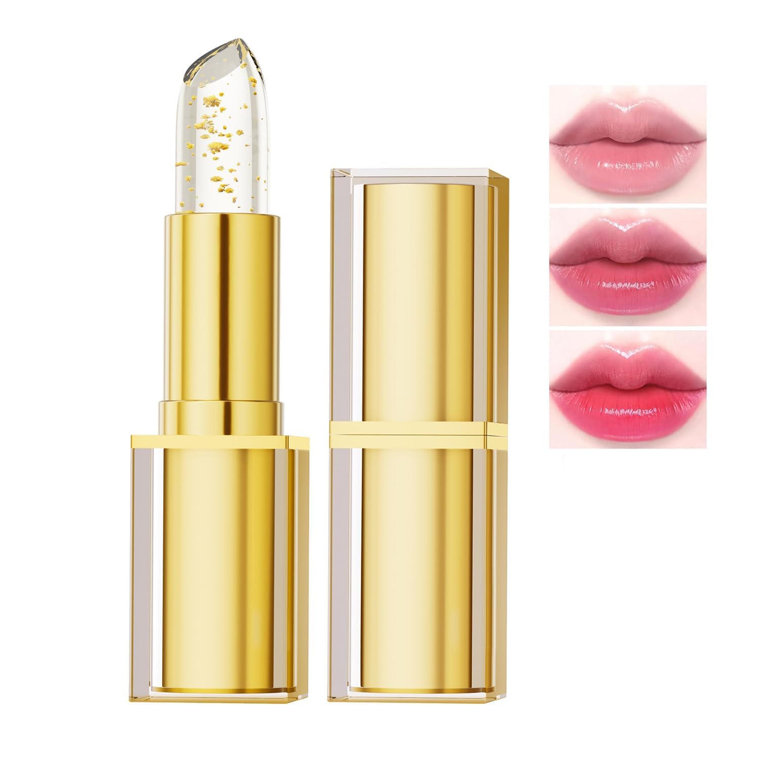 Color Changing Lipstick, PH Lipstick Color Changing for Women transparent