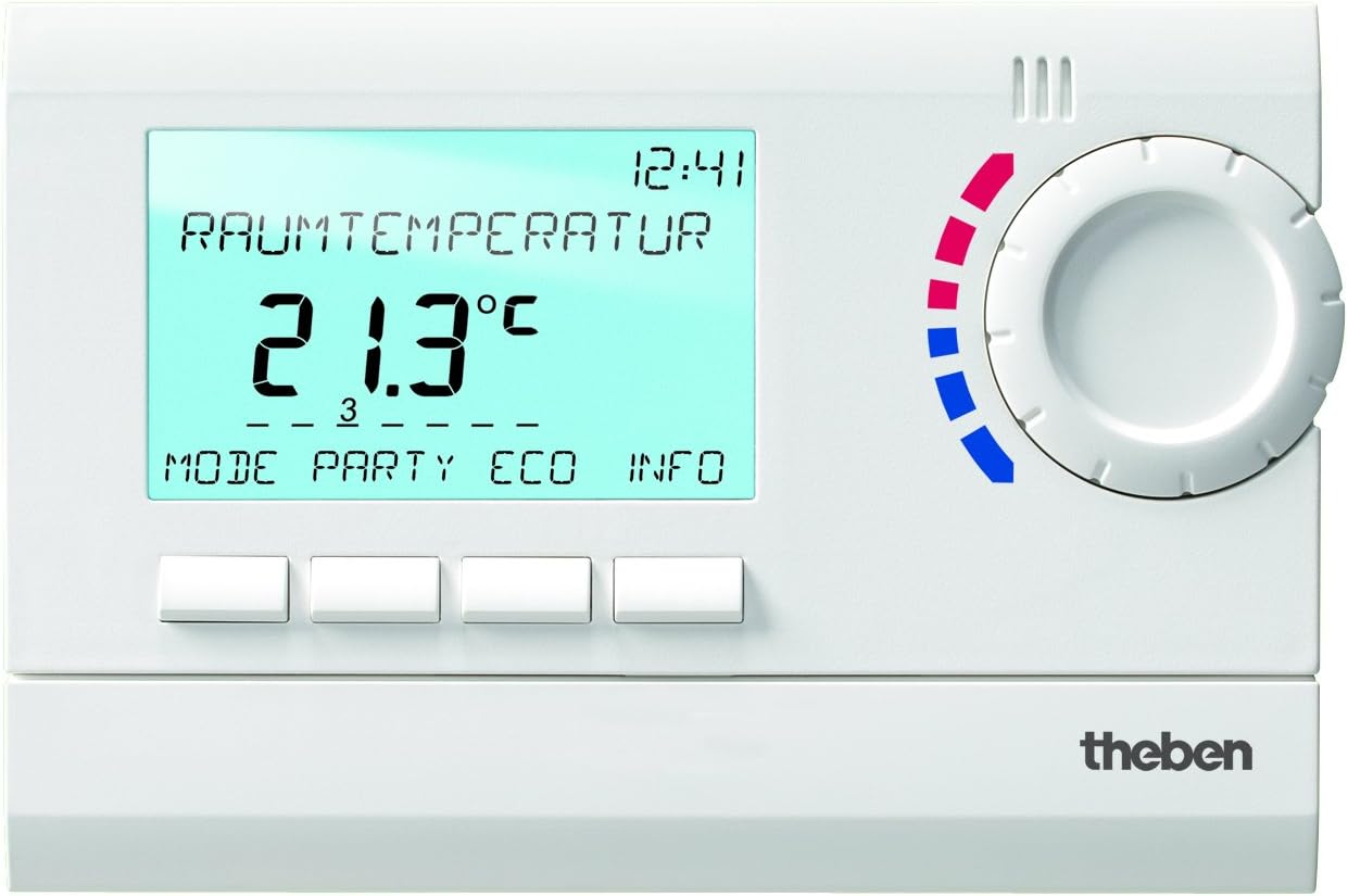Theben Ramses 832 Top2 8320132 Digital Clock Thermostat [Energy Class B]