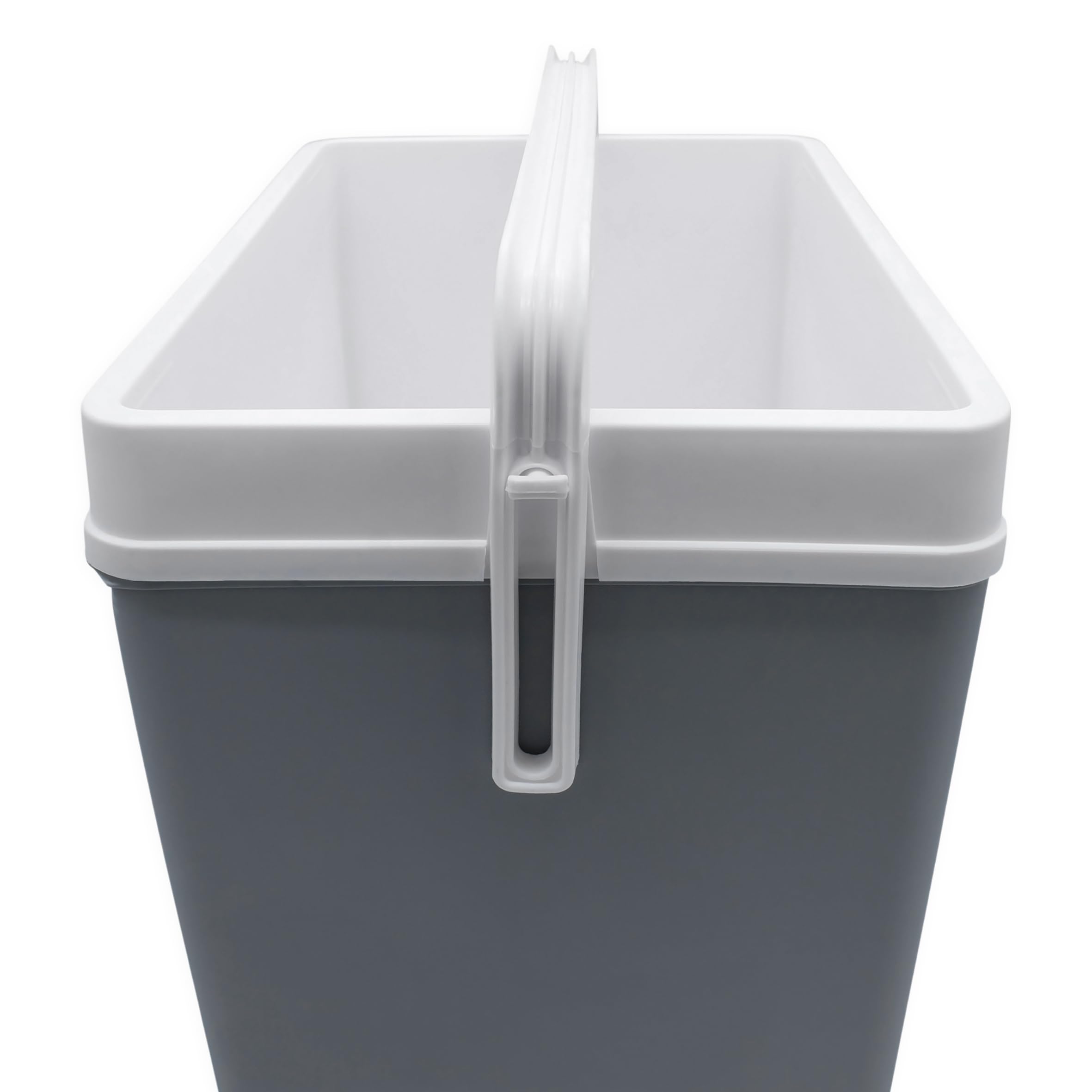 Glacière en plastique - Boîte isotherme d'extérieur avec poignée de transport - Sac isotherme pour camping, pique-nique, festival, jardin