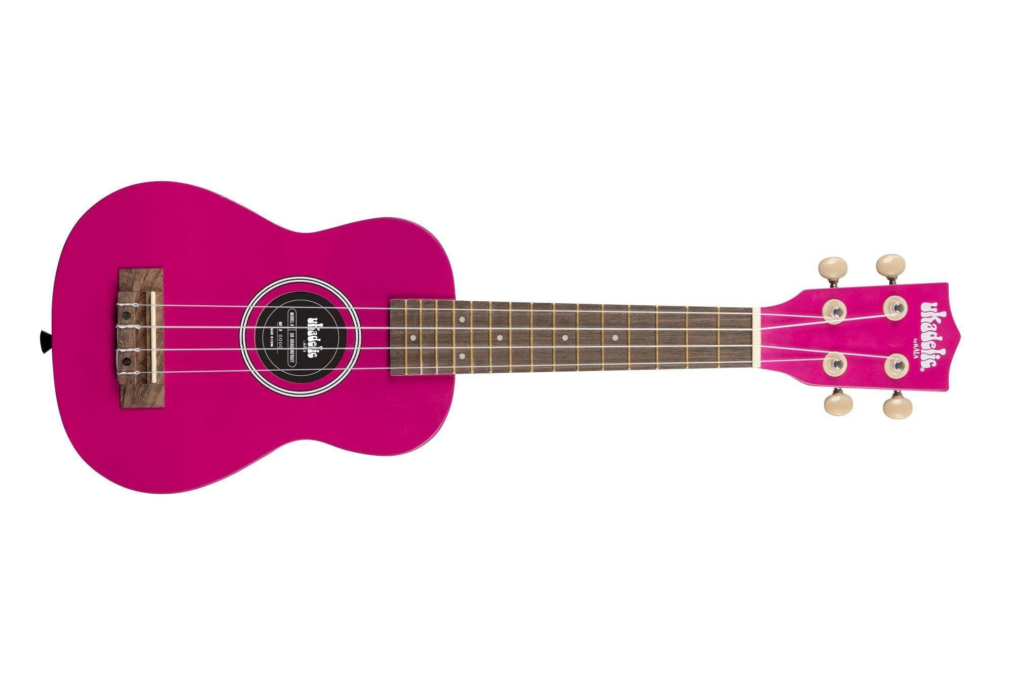 Kala Wood Ukadelic Dragon Fruit - Ukulele soprano