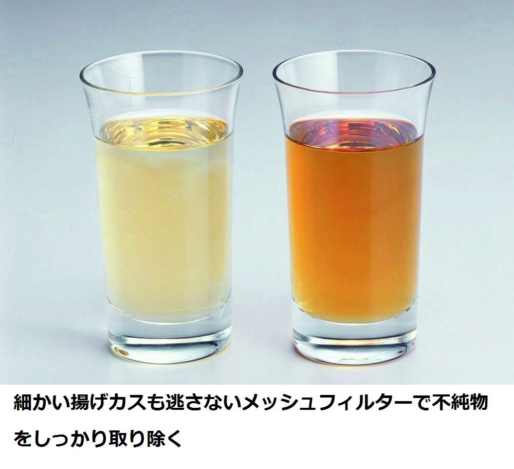 Fuji Horo OP-1.5C R Oil Pot Enameled Activated Carbon Cartridge Included 1.5L Red