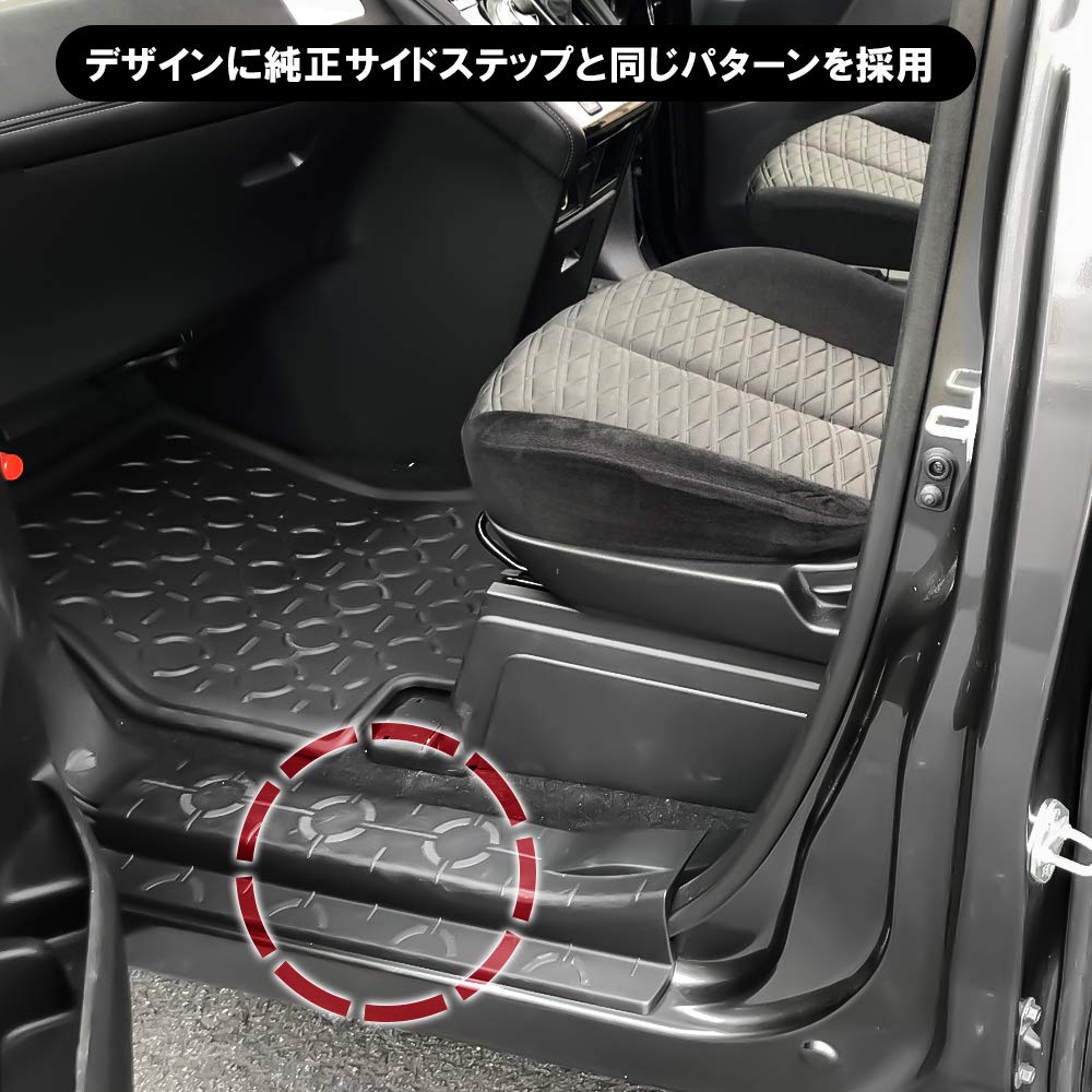 Amazon | [ネクサスジャパン] デリカ D5 前期 後期 防水 フロアマット 